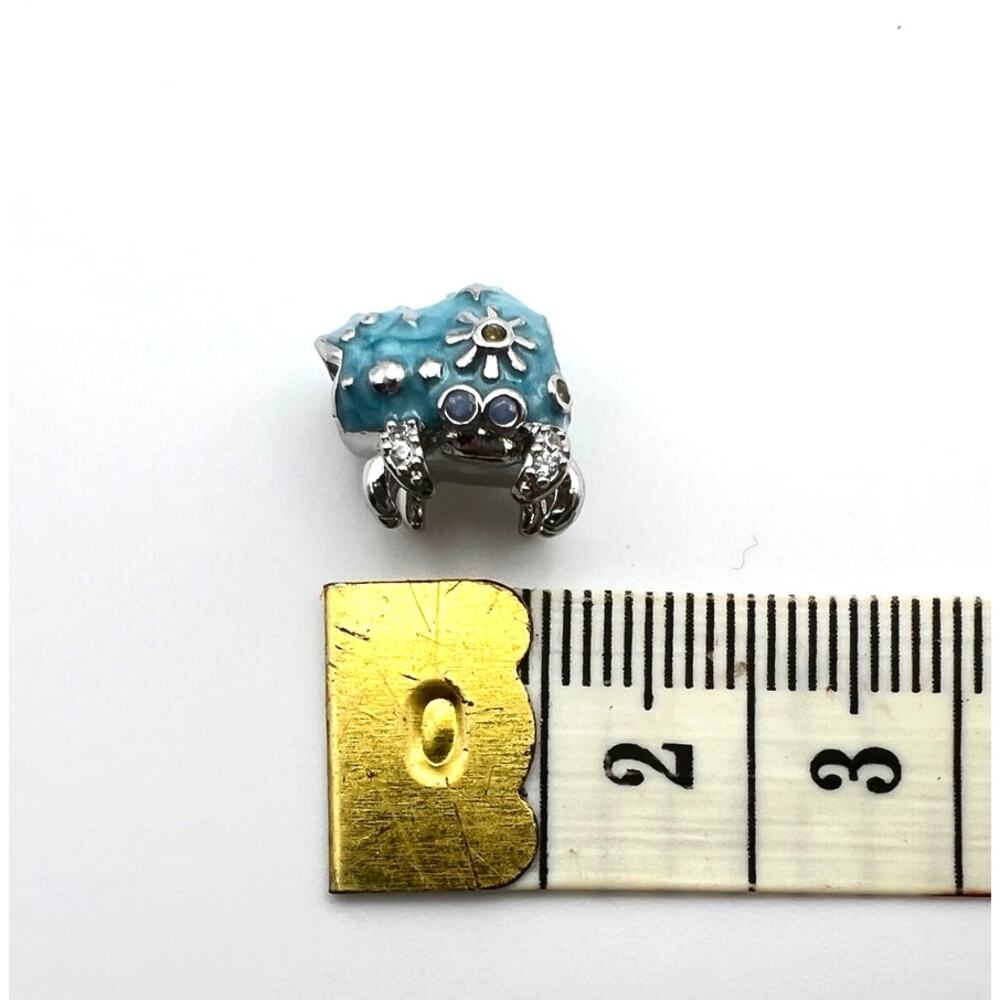 NEW Blue Hermit Crab Charm for European Bracelet - Picture 6 of 6
